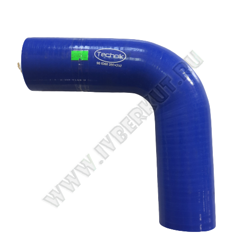 Патрубок угловой 90* d60 L200*200Силикон
