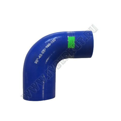 Патрубок переходной угловой 90* d45*d55 L100*100