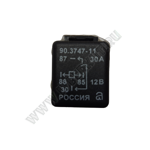 Реле 90.3747-11 (12В,4к,без У)  все автомобили